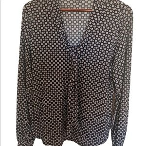 Adrianna Papell Woman’s print blouse
